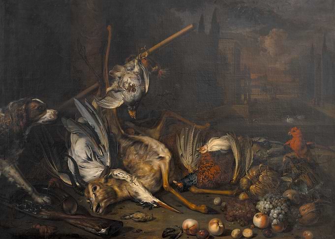 Baroque Still Life Hunting Scene