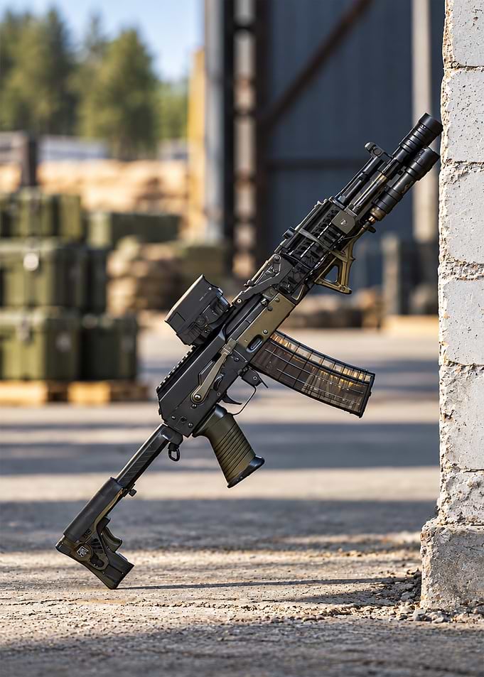 Modern Tactical AK Rifle
