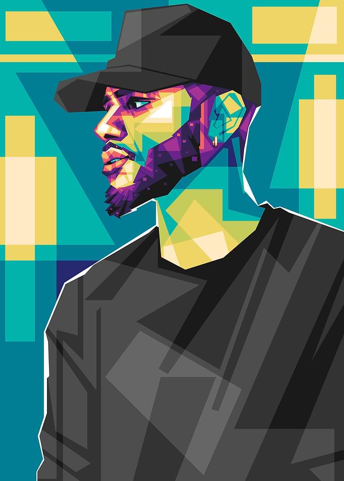 B tiller pop art