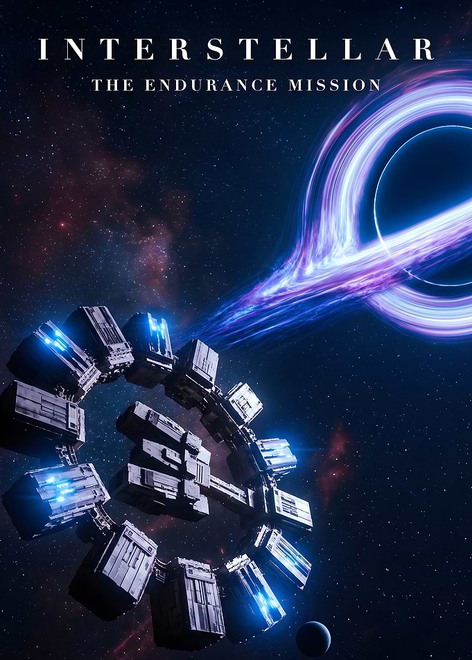 Interstellar Endurance Mission Space Poster