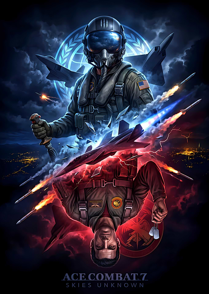 Ace Combat 7 Skies Unknown Poster