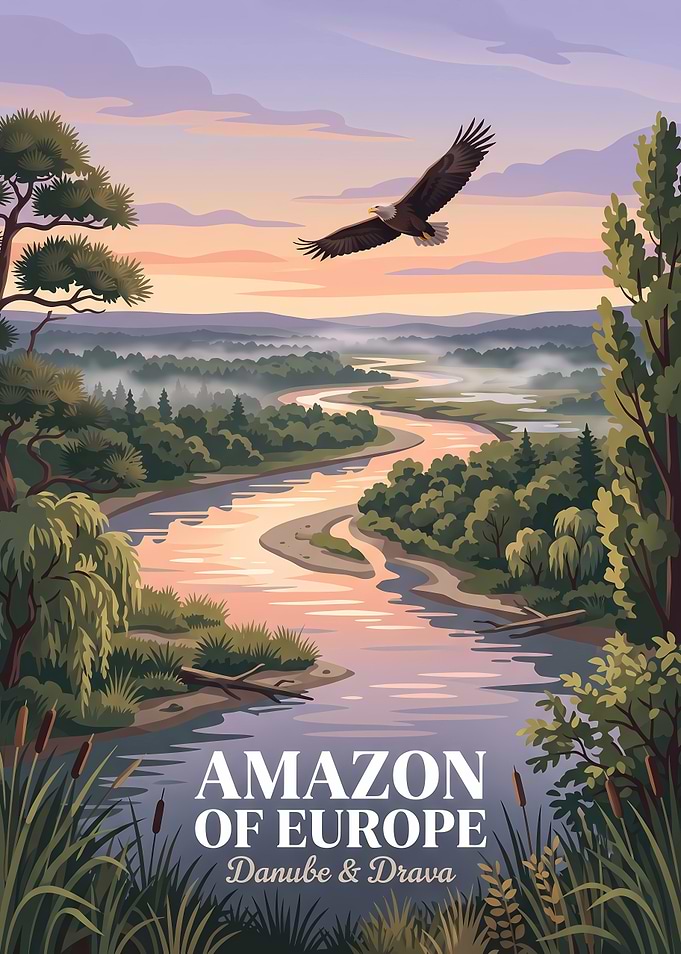 Amazon of Europe Danube and Drava