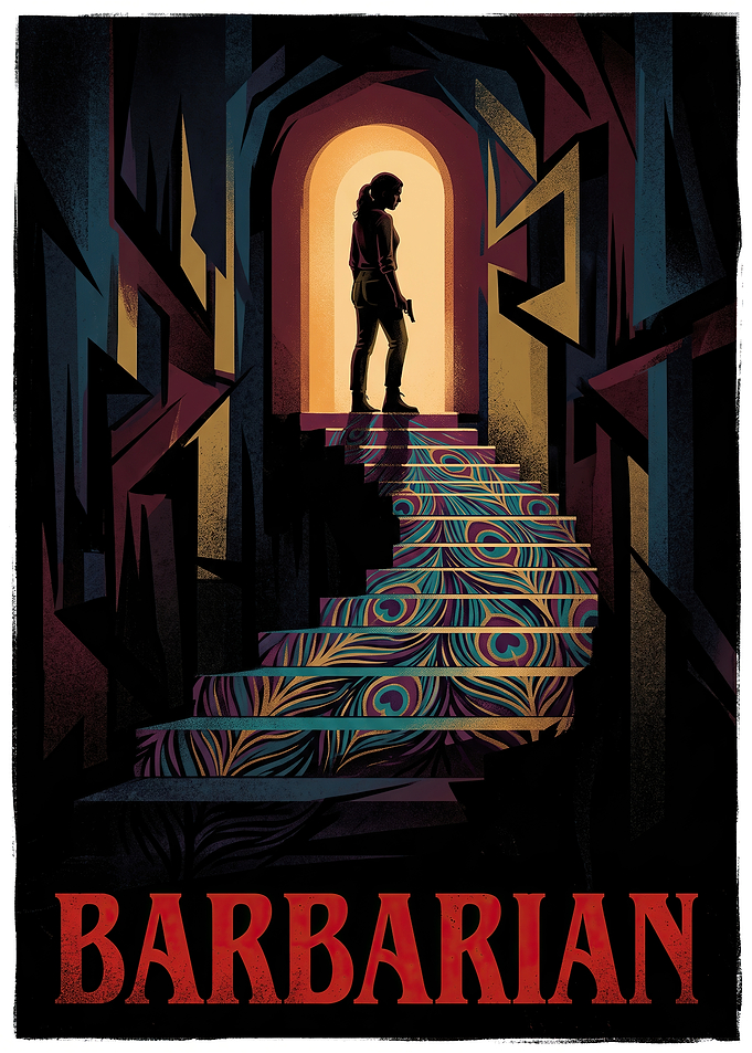 Barbarian Movie Poster Art