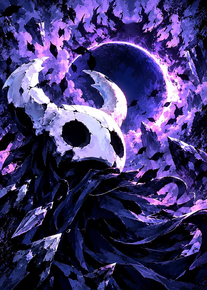 Hollow Knight Void Eclipse Art