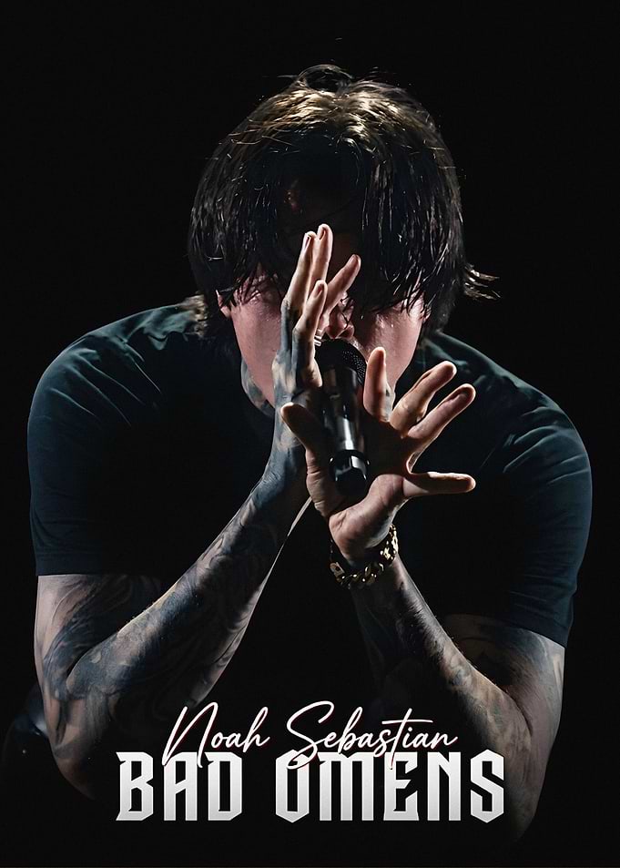 Noah Sebastian Bad Omens Concert Portrait