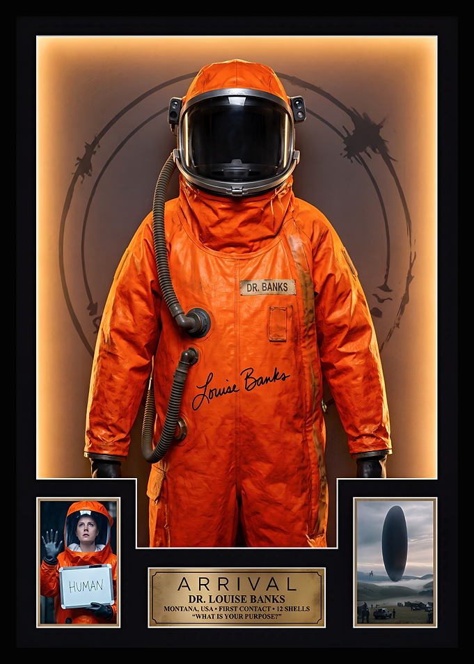 Arrival Dr. Louise Banks Framed Display