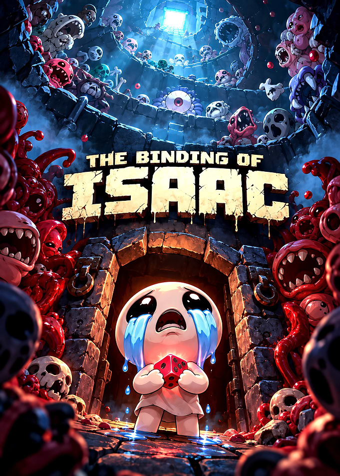 The Binding of Isaac Game Poster