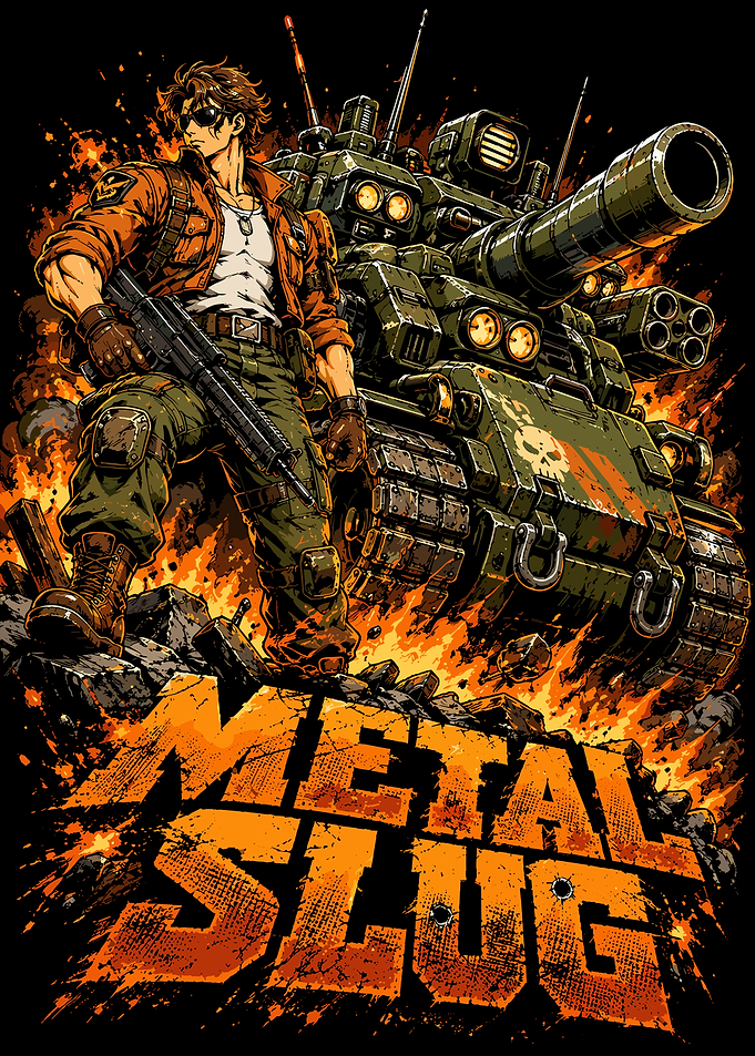 Metal Slug Soldier and Tank