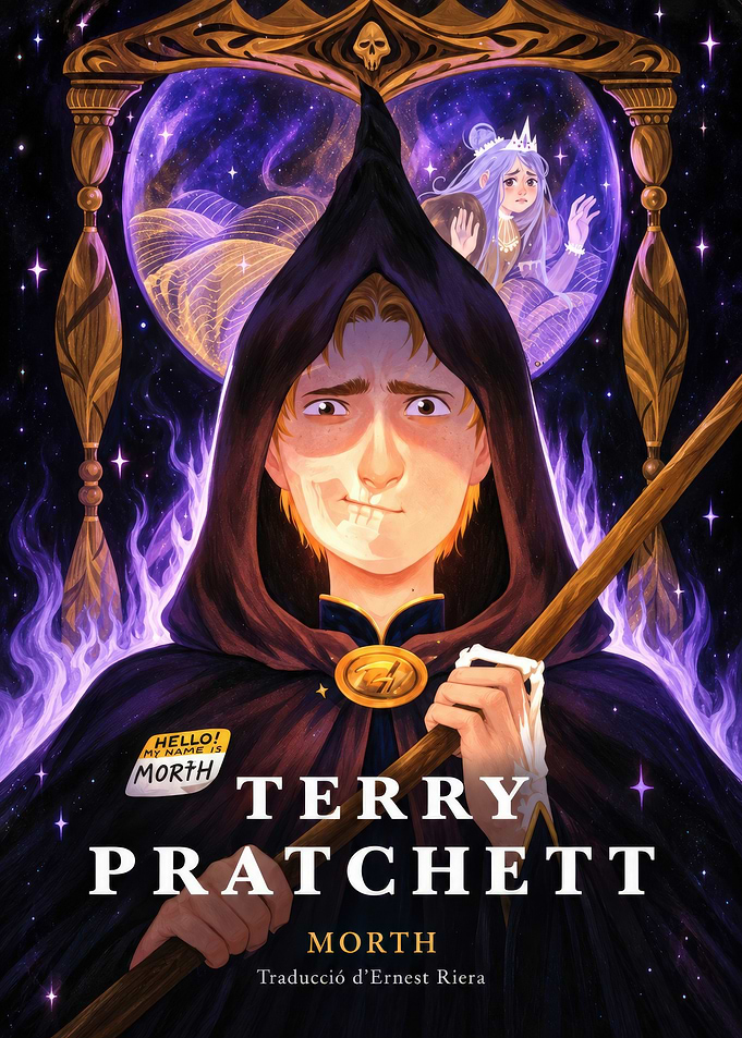 Terry Pratchett Mort Book Cover