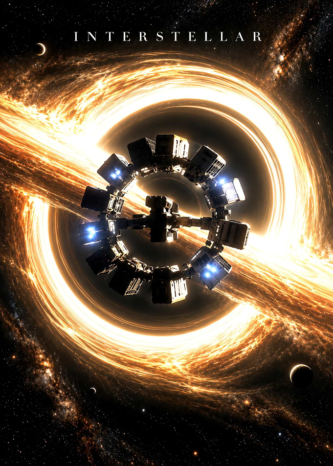Interstellar Endurance Space Station Poster