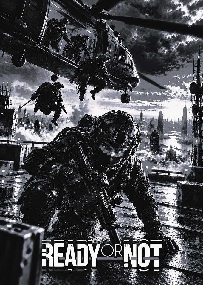 Ready or Not Tactical Military Poster