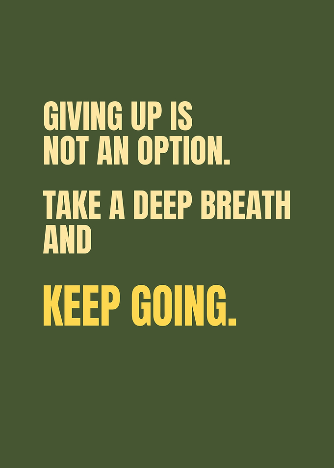 Inspirational Quote Wall Art