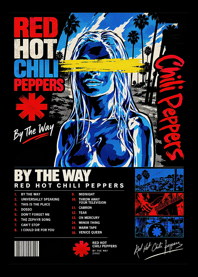 Red Hot Chili Peppers By The Way Poster
