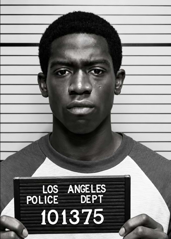Franklin Saint Mugshot Poster