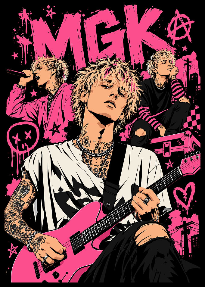 Machine Gun Kelly Pop Punk Art