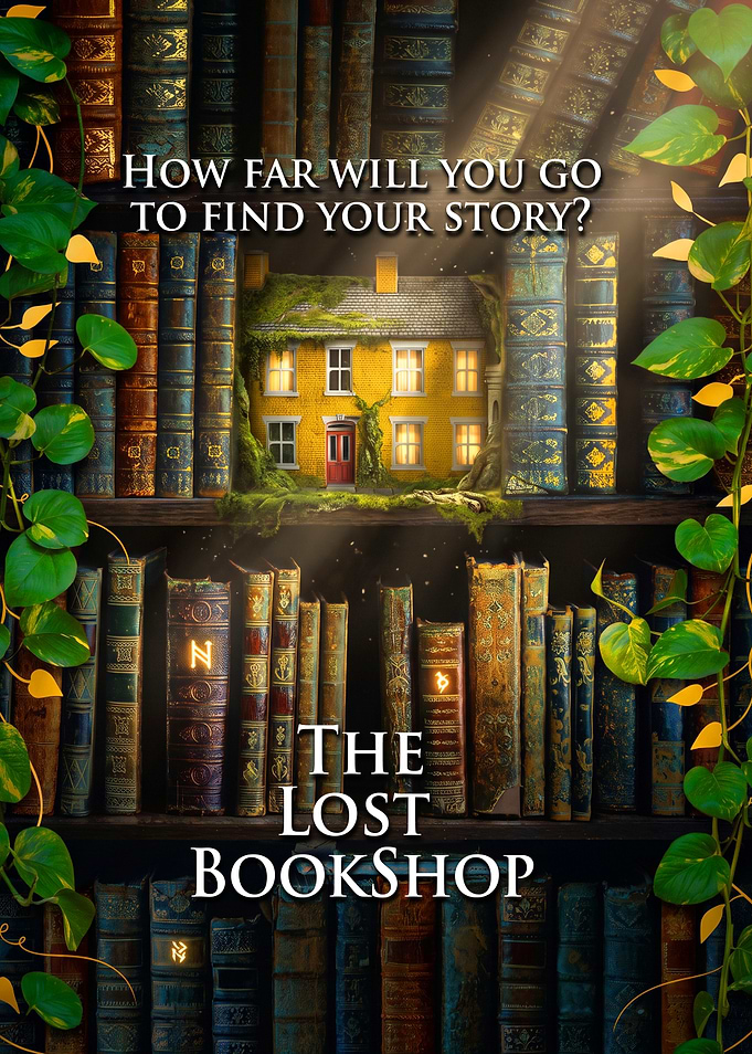 The Lost Bookshop Fantasy Poster