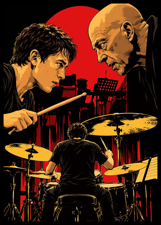 Whiplash Drummer and Instructor Poster