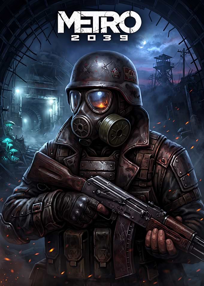 Metro 2039 Post-Apocalyptic Soldier