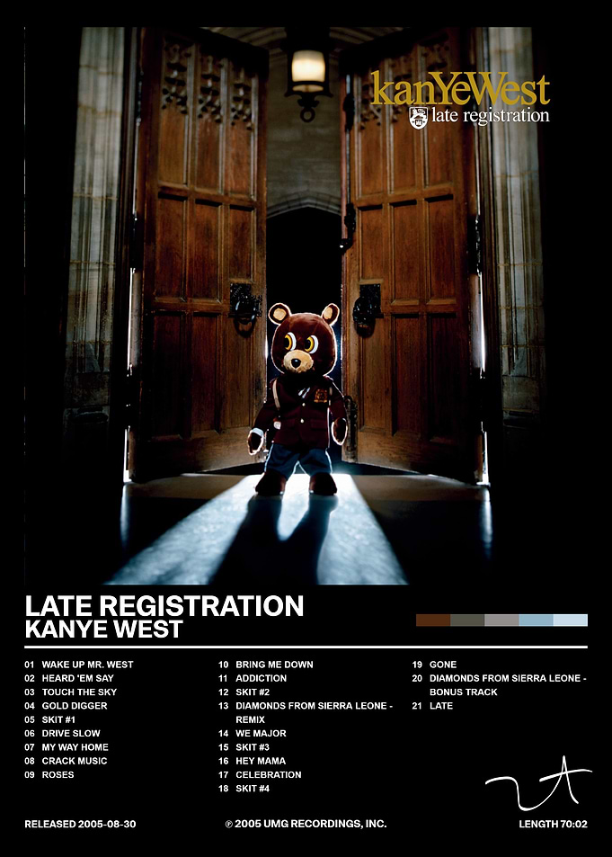 Kanye West Late Registration Poster