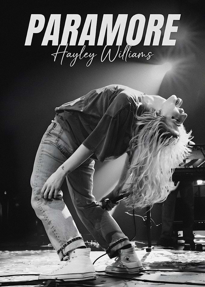 Hayley Williams Paramore Concert Poster