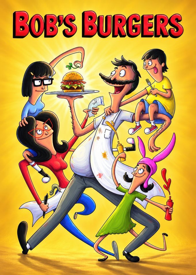 Bob's Burgers Family Portrait Poster