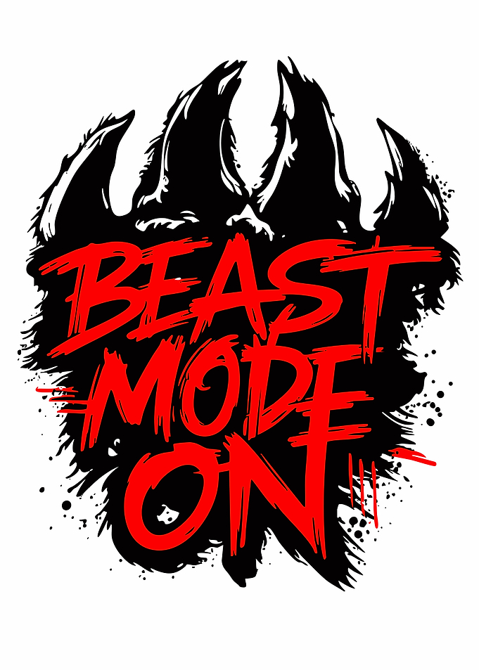 Beast Mode On Claw Graphic