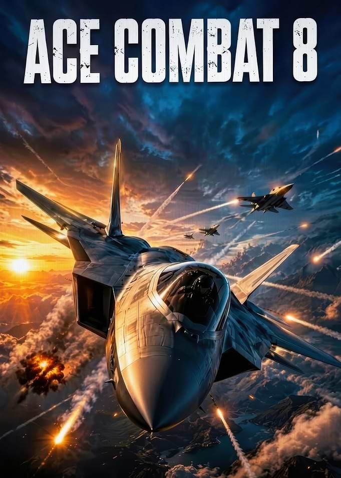 Ace Combat 8 Fighter Jet Poster