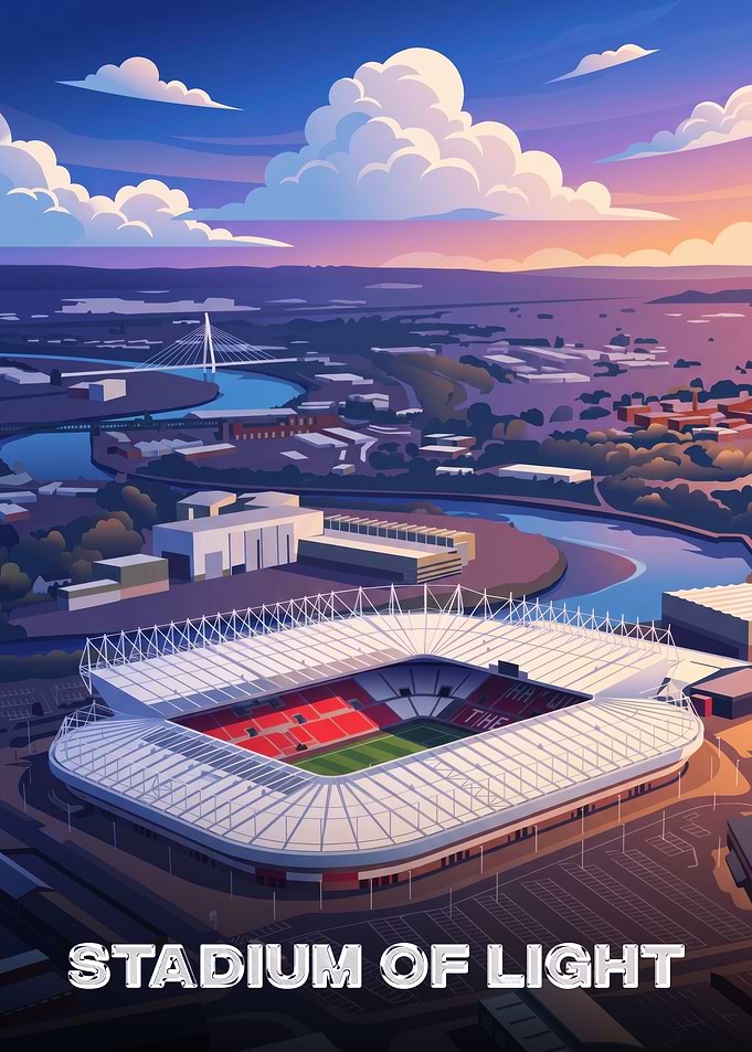 Stadium of Light Home Of Sunderland AFC