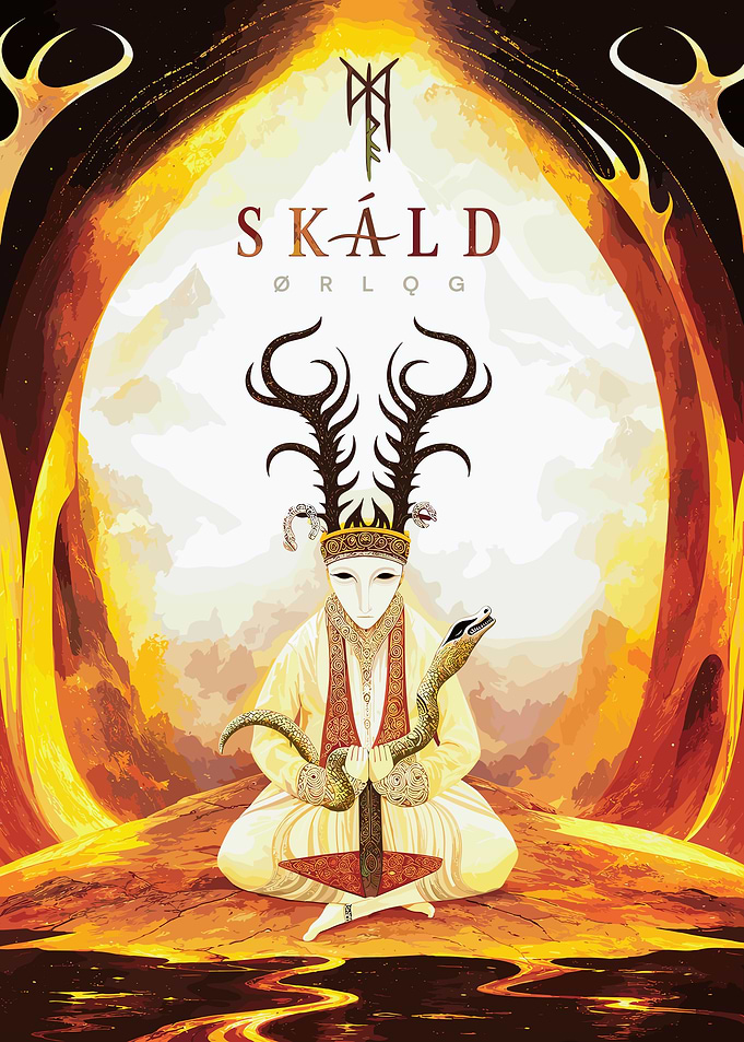 SKÁLD ØRLQG Album Art Poster