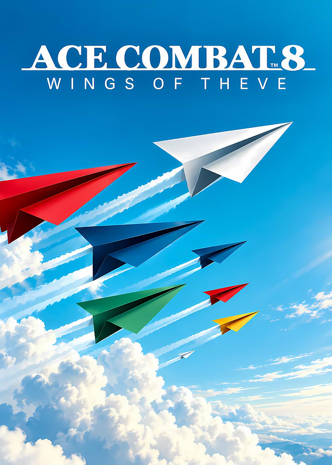 Ace Combat 8 Paper Plane Parody