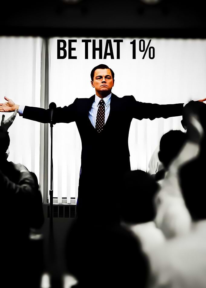 The Wolf of Wall Street Poster
