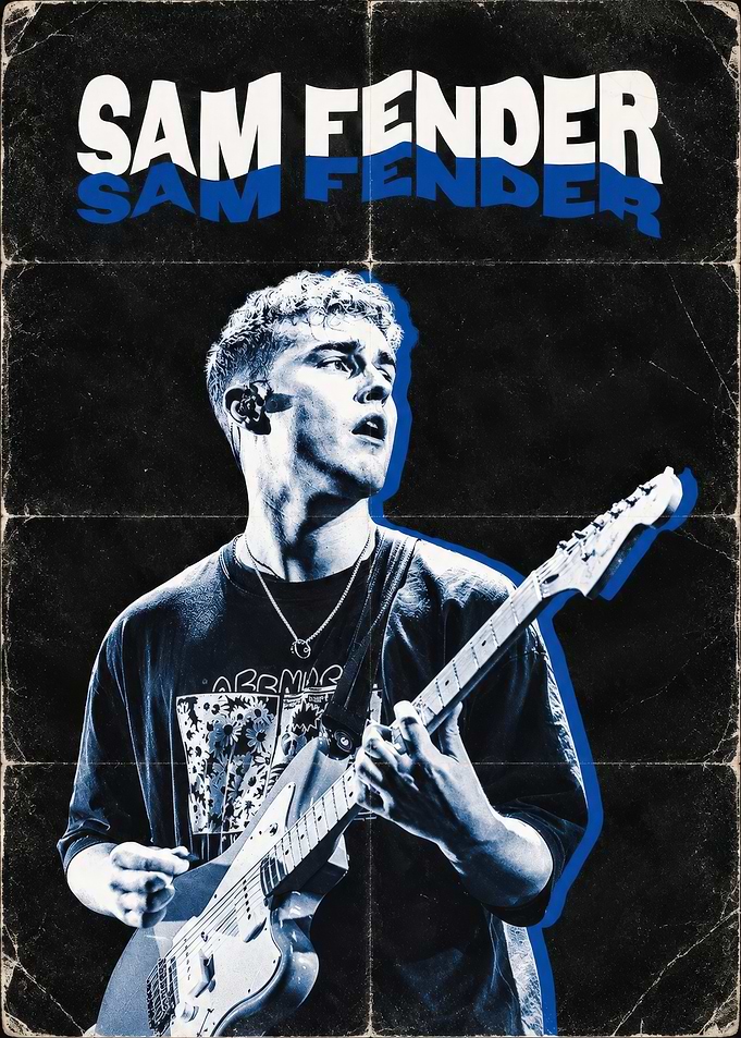Sam Fender Concert Poster