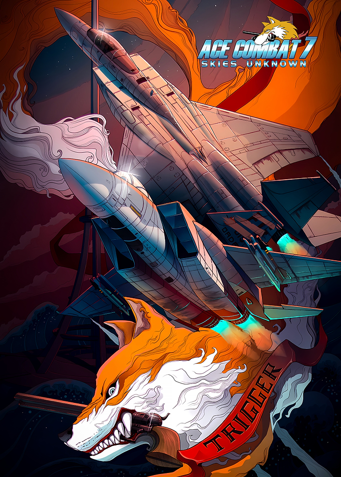 Ace Combat 7 Trigger Poster
