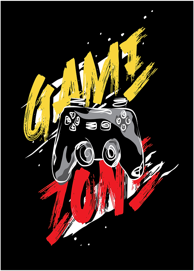 Game Zone Gaming Controller Graphic