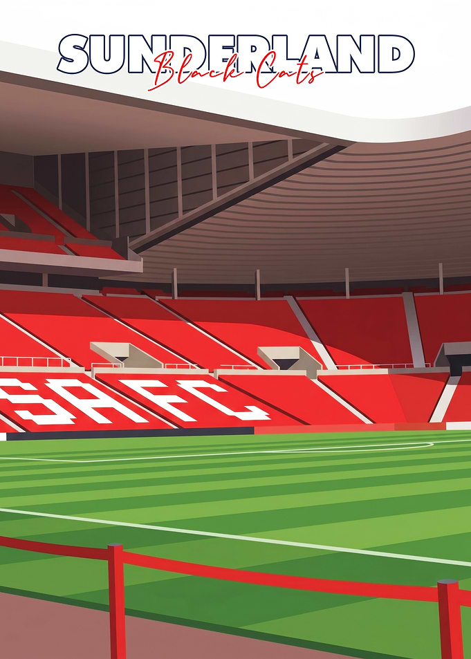 Sunderland AFC Stadium Black Cats Pride