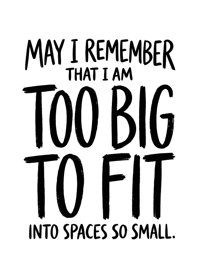 Inspirational Quote Typography Poster