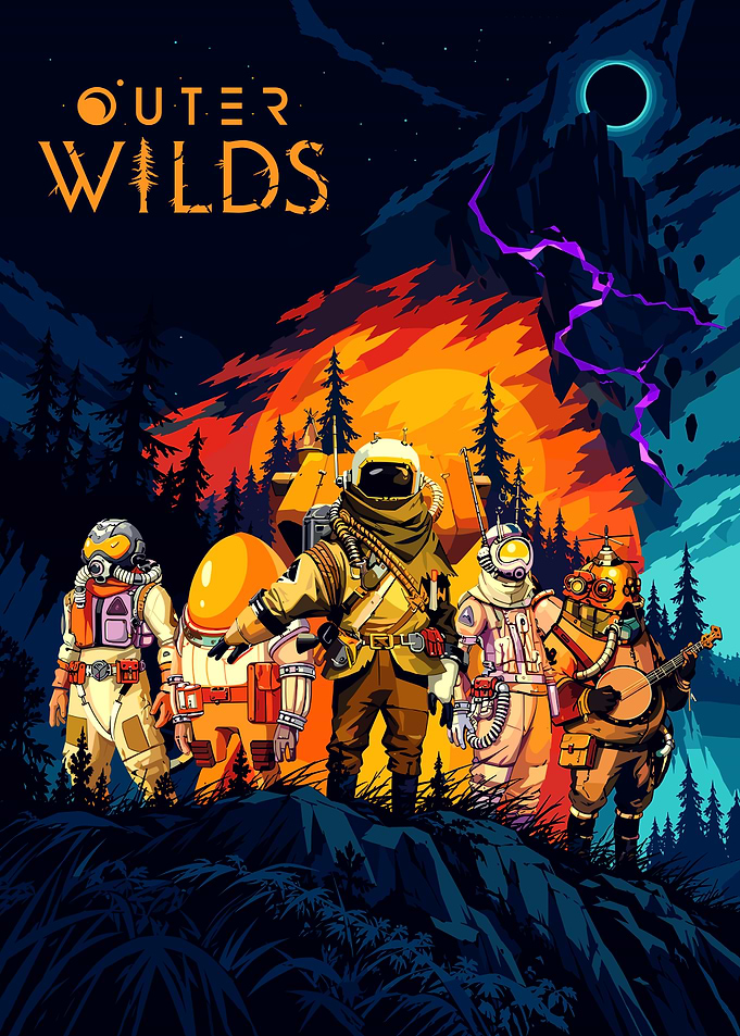 Outer Wilds Game Poster Art