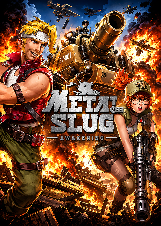 Metal Slug Awakening Game Poster