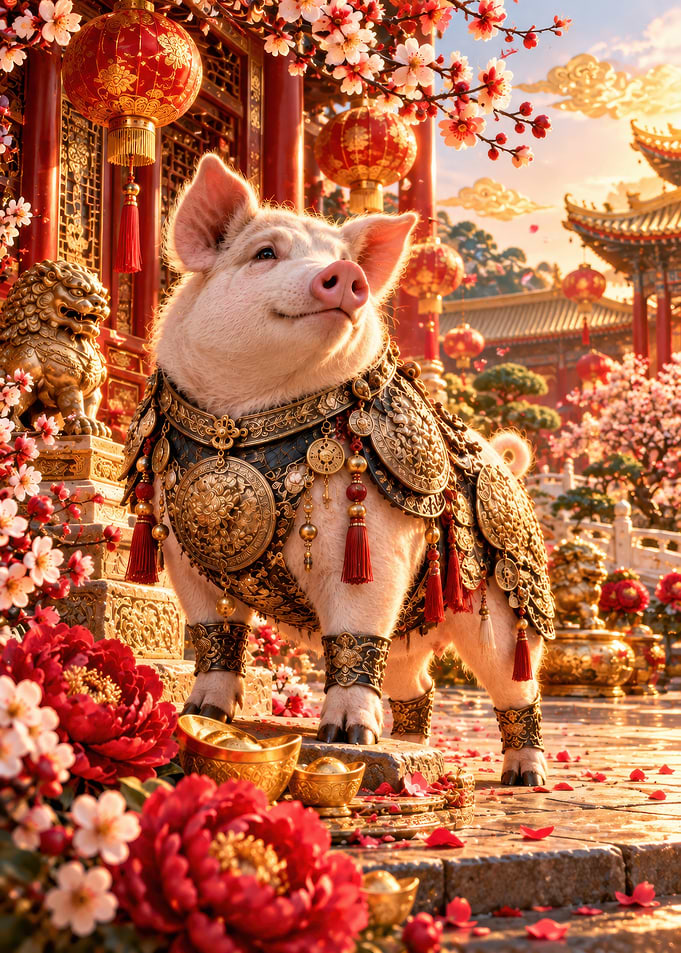 Imperial Pig — Guardian of Lunar Fortune