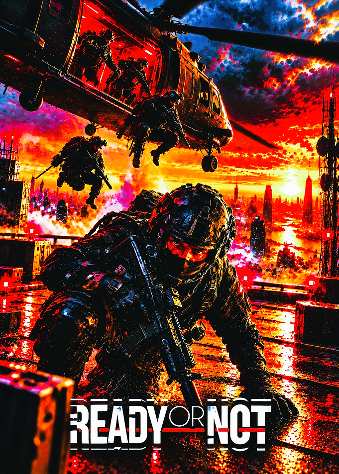 Ready or Not Tactical Game Poster