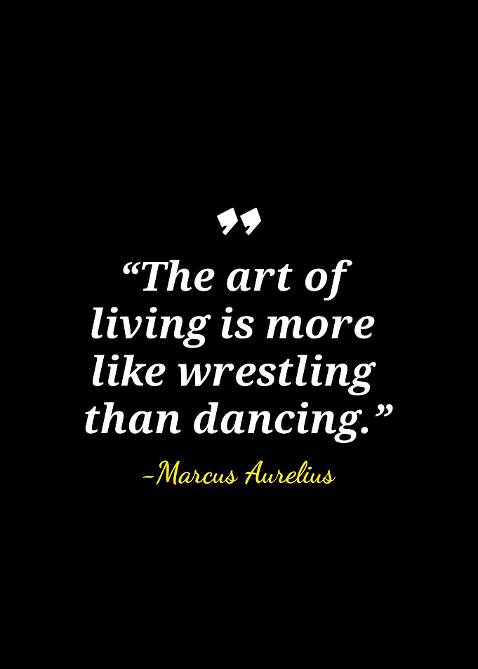 Marcus Aurelius Quote Wall Art