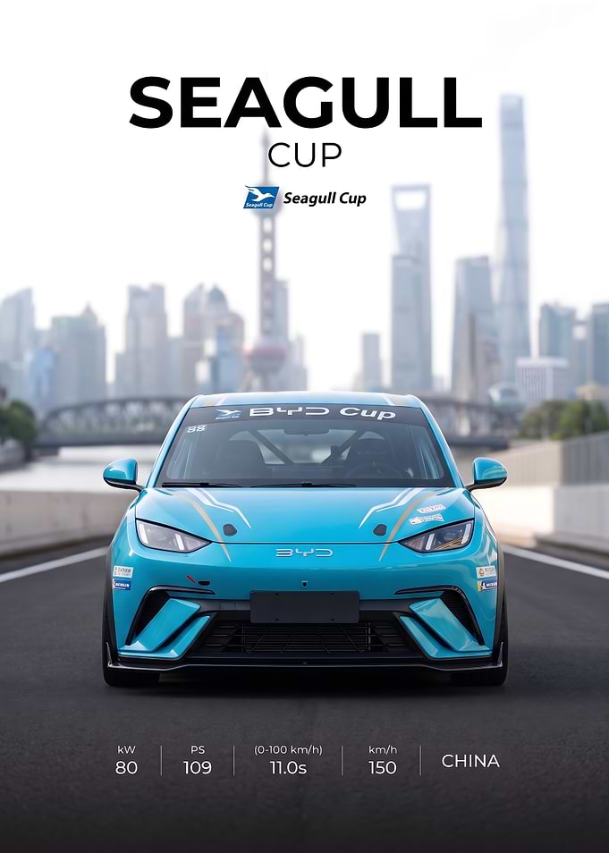 BYD Seagull Cup Racing Car