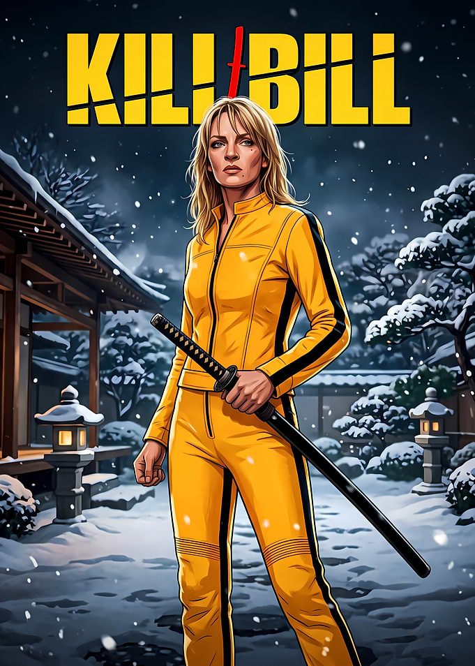 Kill Bill The Bride Poster