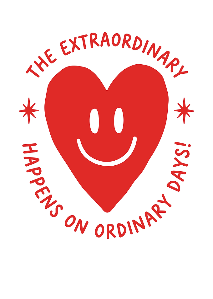 Inspirational Heart Smiley Graphic