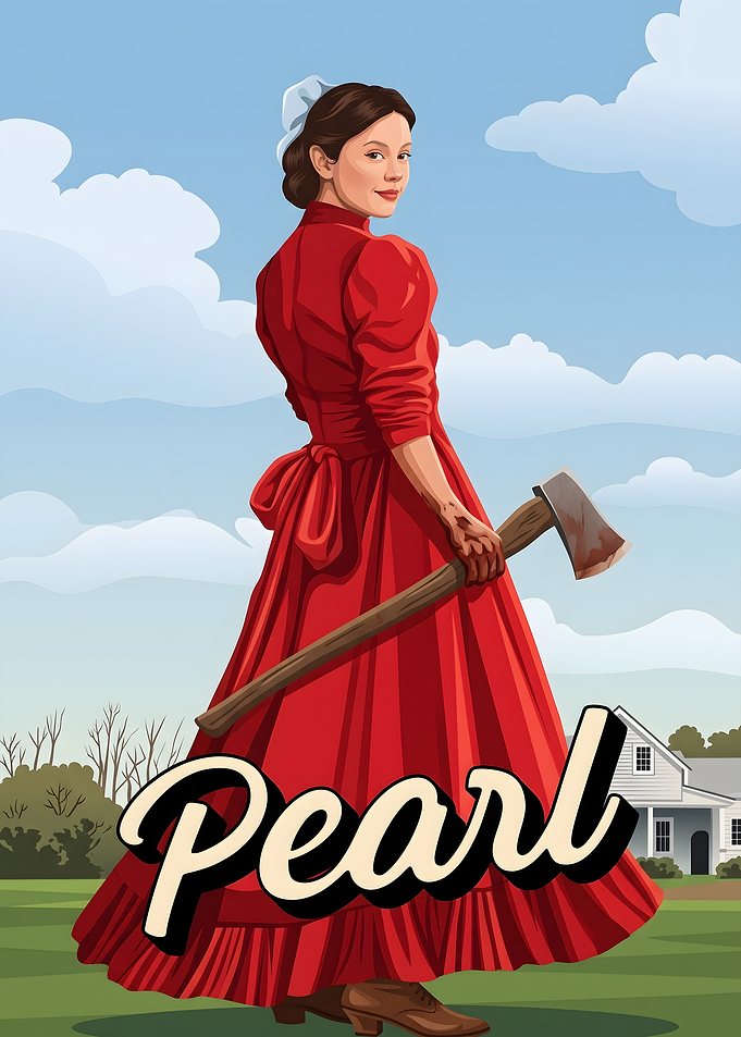 Pearl Movie Poster Illustration