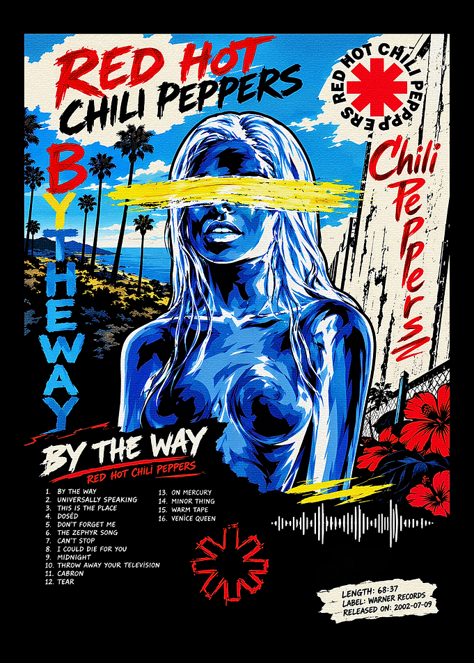 Red Hot Chili Peppers By The Way Poster