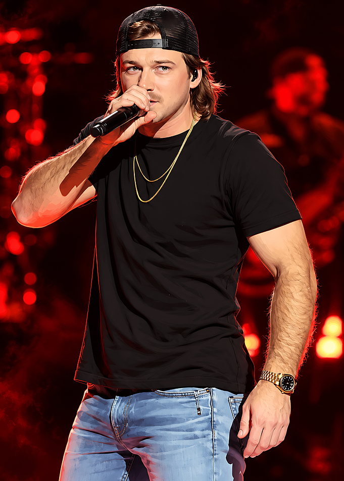 Morgan Wallen Performing on Stage