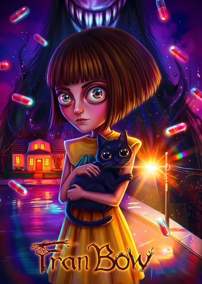Fran Bow Game Poster Art