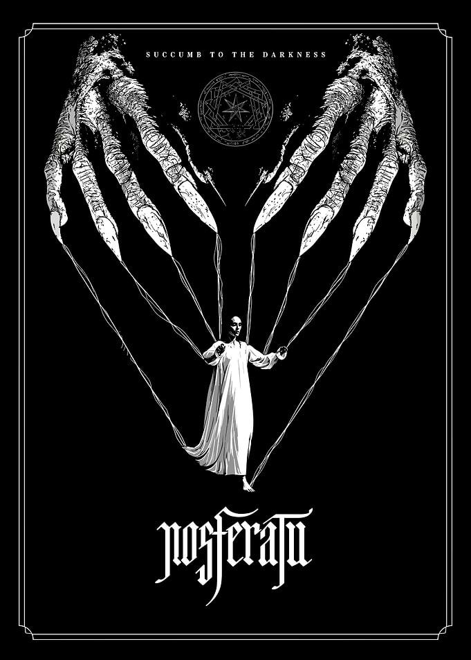 Nosferatu Puppet Master Horror Poster