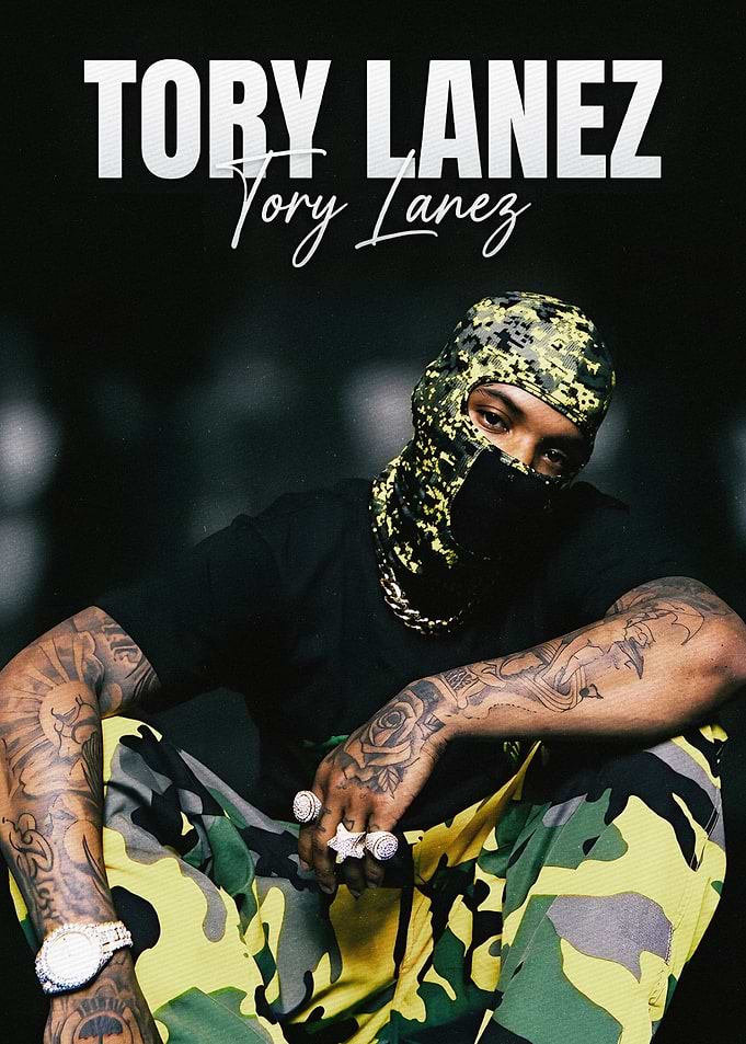 Tory Lanez Camo Mask Portrait